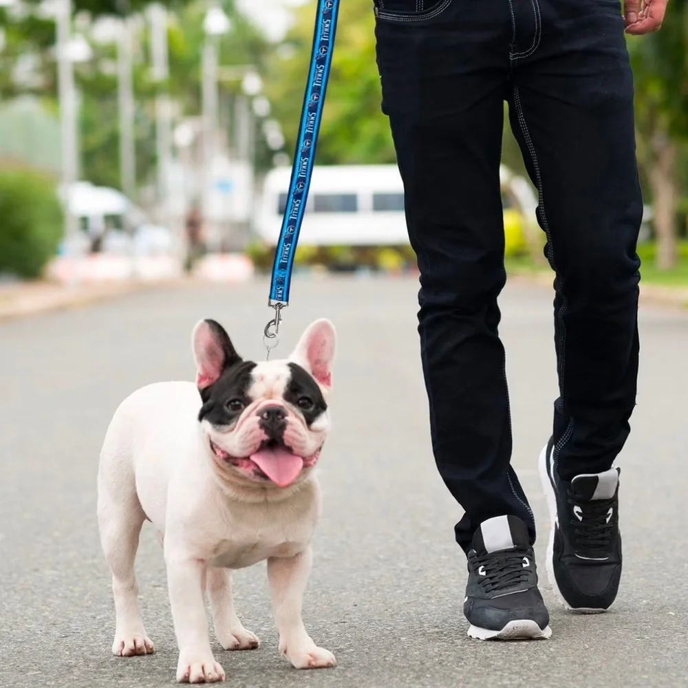 NIP NFL Titans satin 4ft dog leash M